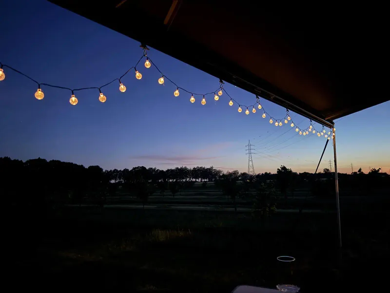 Sfeervolle avondverlichting voor gezellige avonden